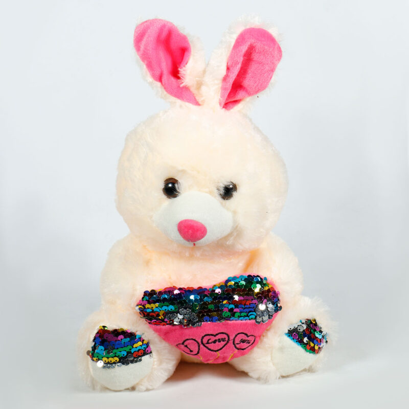 peluche rabbit-heart