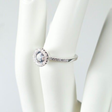Anillo Halo Real