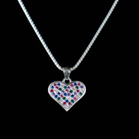 Dije Corazón Diamantado