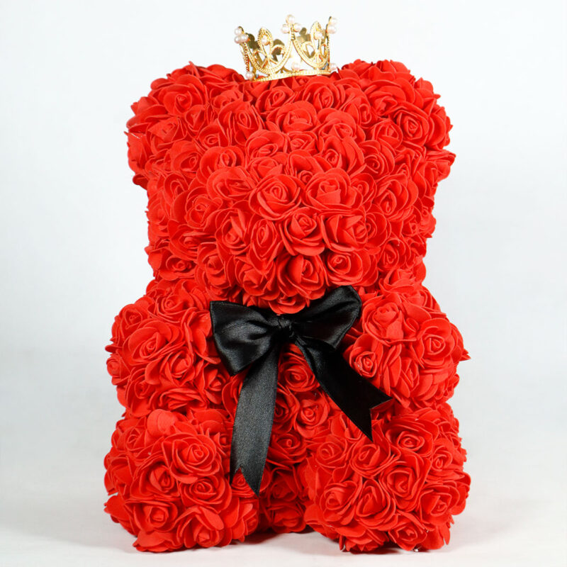 Oso rosas artificiales