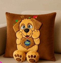 COJÍN MASCOTA GOLDY